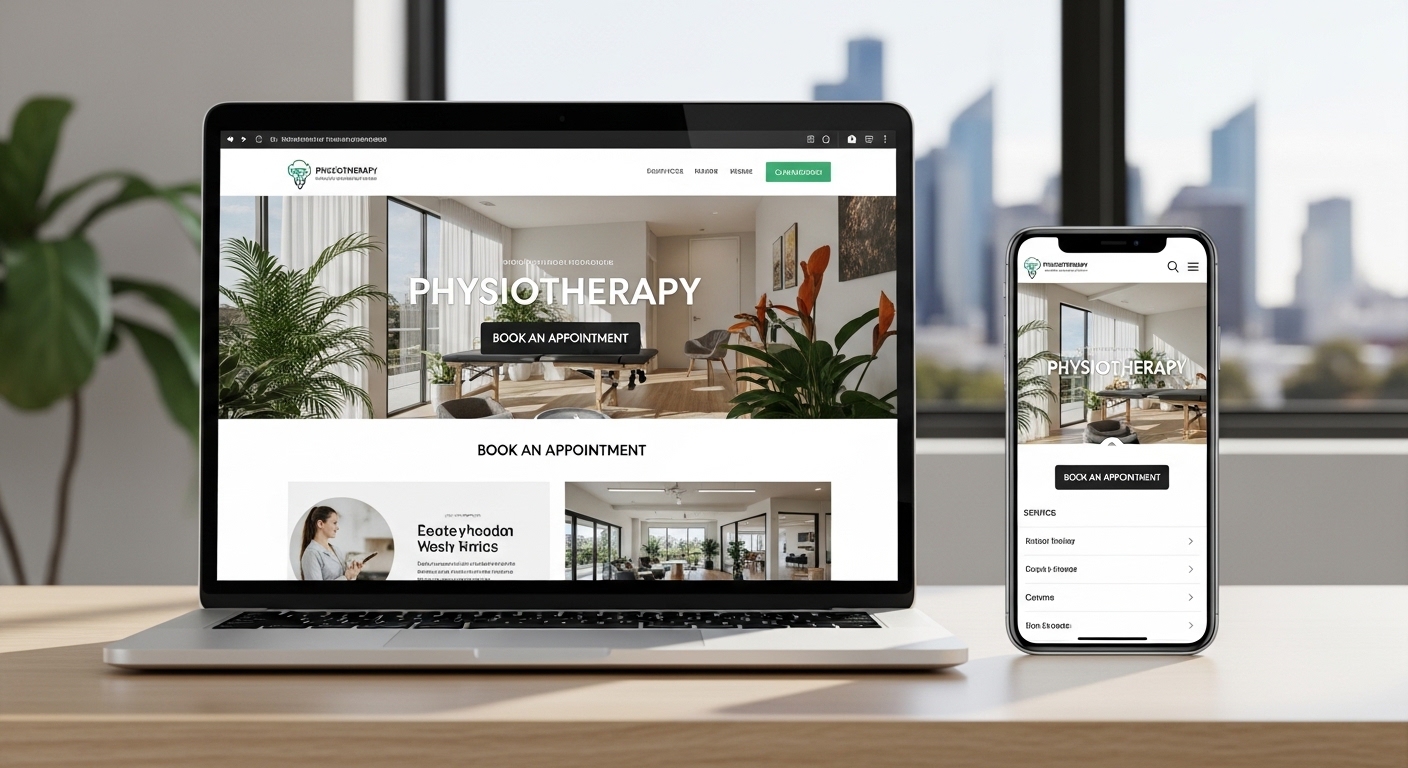 Physio Website Design and Optimisation: How to Turn Your Website Into a Patient Booking Machine